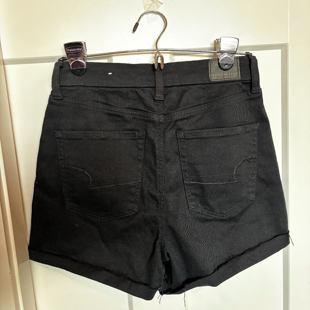 Size 6 (Six) Hollister Black Denim Jean Shorts | New without tags